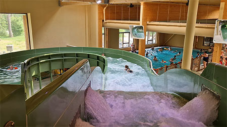 The whitewater course in Maji Springs at Safari Resort Beekse Bergen