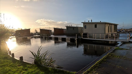 Houseboats at Center Parcs De Eemhof