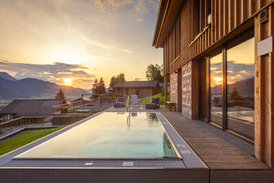 Holiday home with private pool at Alps Resorts Bergresort Hauser Kaibling