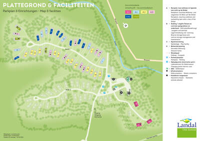 Park map Landal Olde Kottink