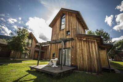 Detached holiday home with veranda at FerienPark Kreischberg