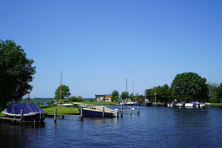 Marina of the EuroParcs Kagerplassen holiday park