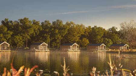 4-person house on the water at the Landal Landgoed Bourtange holiday park