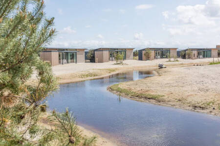 Holiday homes on the water at the Roompot Ameland holiday park